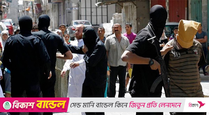 ইসরায়েলকে সহায়তার অভিযোগে গাজায় প্রকাশ্যে আটজনের মৃত্যুদণ্ড কার্যকর